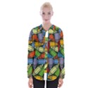 Colored Pencils Pens Paint Color Womens Long Sleeve Shirt View1