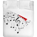 Singing Heart Duvet Cover (California King Size) View1