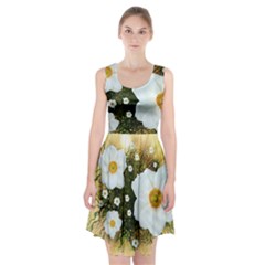 Summer Anemone Sylvestris Racerback Midi Dress by Nexatart