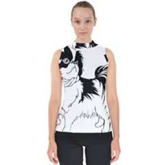 Animal Canine Dog Japanese Chin Shell Top by Sapixe