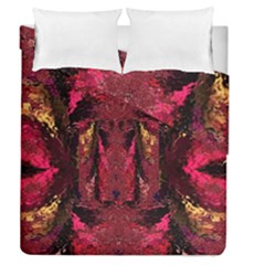 Gorgeous Burgundy Native Watercolors By Kiekie Strickland Duvet Cover Double Side (queen Size) by flipstylezfashionsLLC