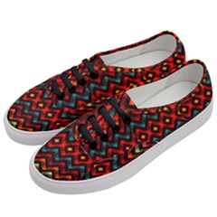 Seamless Native Zigzags By Flipstylez Designs Women s Classic Low Top Sneakers by flipstylezfashionsLLC