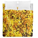 Birch Tree Yellow Leaves Duvet Cover Double Side (Queen Size) View1