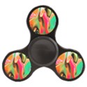 Catch the waves smoky red orange haze  Finger Spinner View1