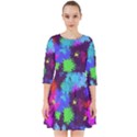 Paint spots texture                                  Smock Dress View1