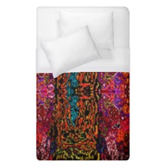 Retro Multi Colors Pattern Created By Flipstylez Designs Duvet Cover (single Size) by flipstylezfashionsLLC