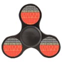 Creative red and black geometric design  Finger Spinner View2