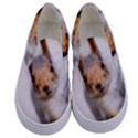 Curious Squirrel Kids  Canvas Slip Ons View1