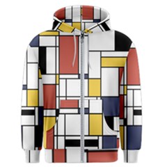 Abstract Art Of Avant Garde Men s Zipper Hoodie by FunnyCow