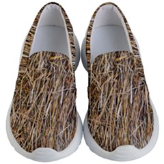 Dry Hay Texture Kid s Lightweight Slip Ons by FunnyCow