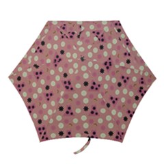 Mauve Dress Mini Folding Umbrellas by snowwhitegirl