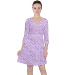 Silly Stripes Lilac Ruffle Dress by snowwhitegirl