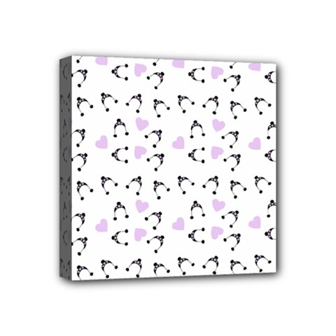 Black Hats Mini Canvas 4  X 4  by snowwhitegirl