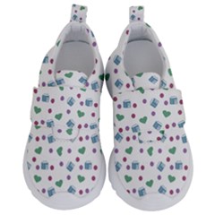White Milk Hearts Velcro Strap Shoes by snowwhitegirl