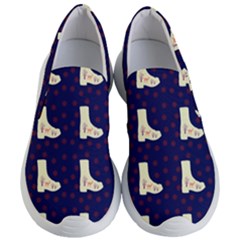 Navy Boots Women s Lightweight Slip Ons by snowwhitegirl