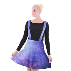 Galaxy Suspender Skater Skirt by snowwhitegirl