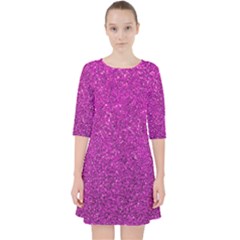 Pink  Glitter Pocket Dress by snowwhitegirl