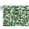 Green Camo Canvas Cosmetic Bag (XXXL) View1