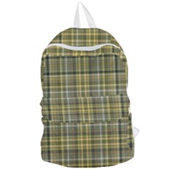 Yellow Plaid Foldable Lightweight Backpack by snowwhitegirl