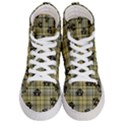 Yellow Plaid Anarchy Women s Hi-Top Skate Sneakers View1