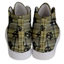 Yellow Plaid Anarchy Women s Hi-Top Skate Sneakers View4