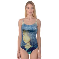 Blue Hair Boy Camisole Leotard  by snowwhitegirl