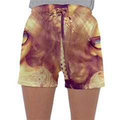 Girls With Glasses Sleepwear Shorts by snowwhitegirl