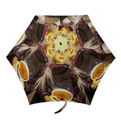 Eating Lunch Mini Folding Umbrellas by snowwhitegirl