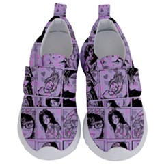 Lilac Yearbook 2 Velcro Strap Shoes by snowwhitegirl