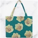 Teal Tulips Mini Tote Bag View1