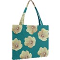 Teal Tulips Mini Tote Bag View2