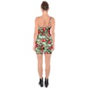 Fruit Branches Green One Soulder Bodycon Dress View2