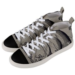 Ship 1515875 1280 Men s Mid-top Canvas Sneakers by vintage2030