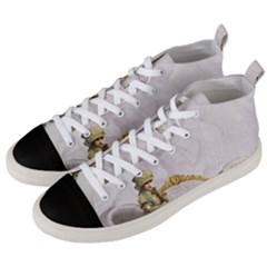 Background 1659612 1920 Men s Mid-top Canvas Sneakers by vintage2030