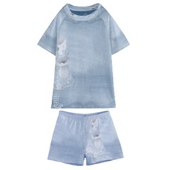 Background 1659631 1920 Kids  Swim Tee And Shorts Set by vintage2030