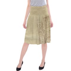 Background 1659638 1920 Midi Beach Skirt by vintage2030