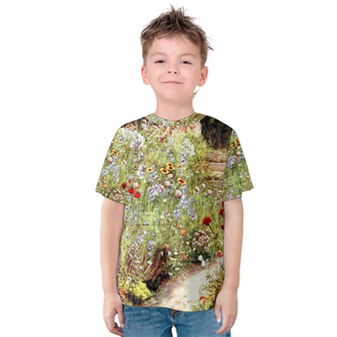 Scenery Kids  Cotton Tee by vintage2030