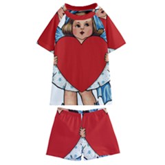 Child 1718349 1920 Kids  Swim Tee And Shorts Set by vintage2030