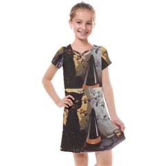 Owls 1461952 1920 Kids  Cross Web Dress by vintage2030