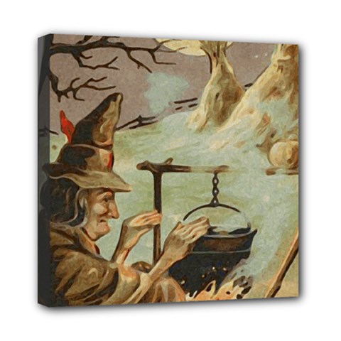 Witch 1461958 1920 Mini Canvas 8  X 8  (stretched) by vintage2030