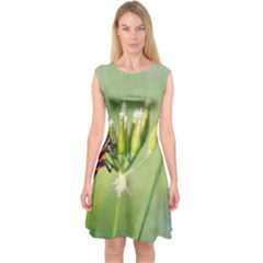 One More Bottle Does Not Hurt Capsleeve Midi Dress by FunnyCow