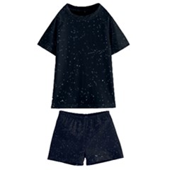 Sky Kids  Swim Tee And Shorts Set by vintage2030