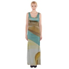 Sun Bubble Maxi Thigh Split Dress by WILLBIRDWELL