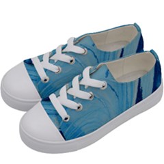 Spiral Kids  Low Top Canvas Sneakers by WILLBIRDWELL