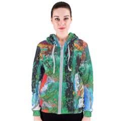 Garden  3 Women s Zipper Hoodie by WILLBIRDWELL