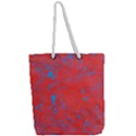 BLUE BLOOD Full Print Rope Handle Tote (Large) View2