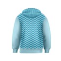 Chevron Mermaid Pattern Kids  Zipper Hoodie View2