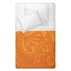 Pop Orange Duvet Cover (single Size) by ArtByAmyMinori