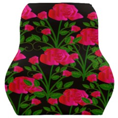 Roses At Night Car Seat Back Cushion  by snowwhitegirl