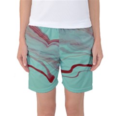 Floating Away Women s Basketball Shorts by WILLBIRDWELL